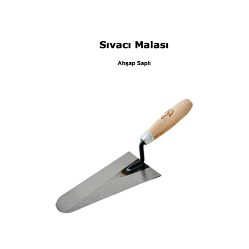 Sıvacı Malası (Ahşap Sap)